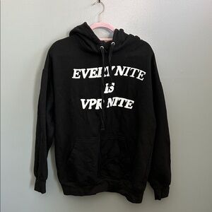 Emo Nite Black Hoodie with White Logo every nite is VPR night vanderpump rules